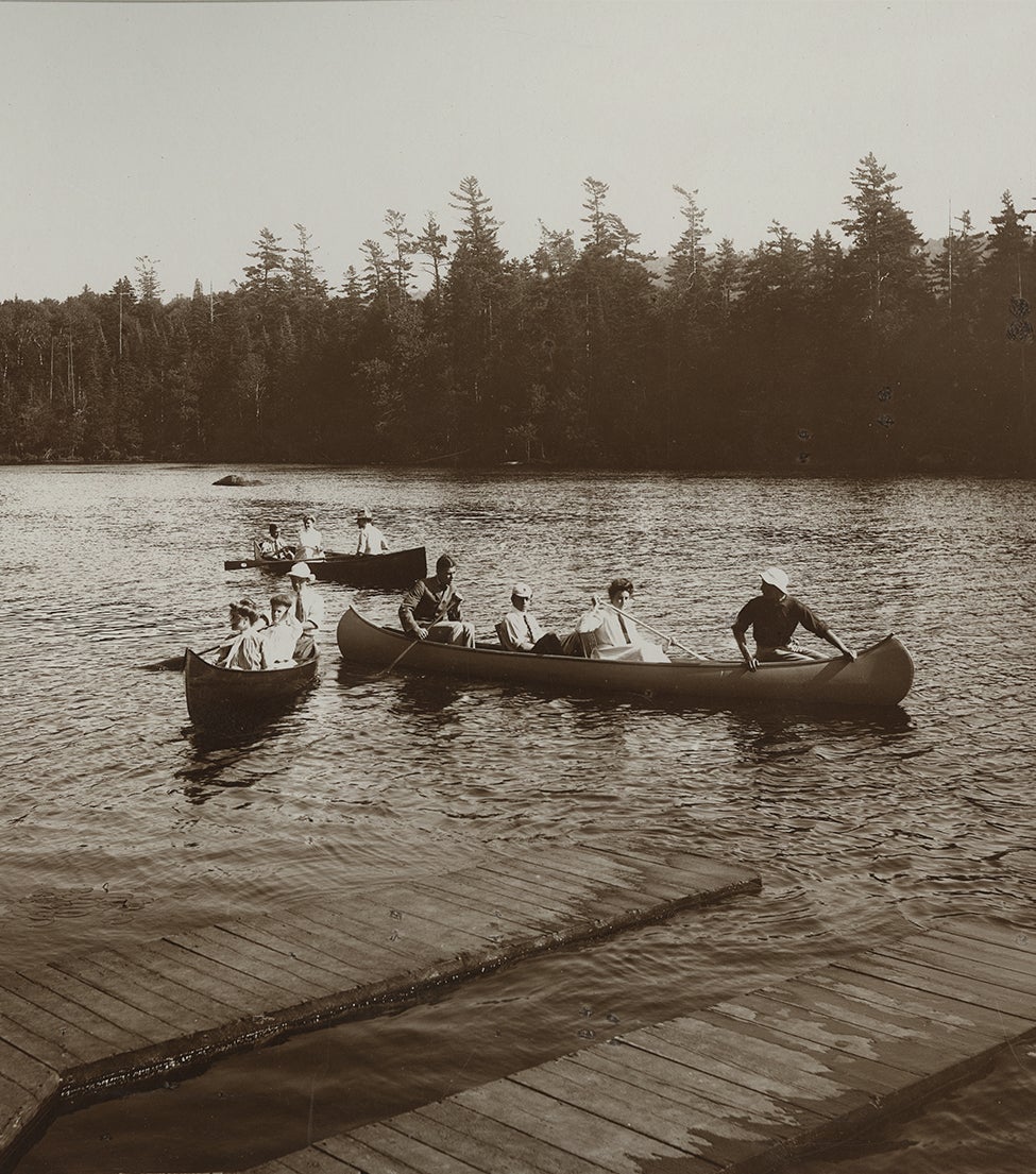 Canoeing on Lake Kora